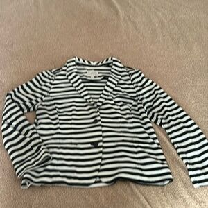 Loft black and white jacket